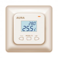 AURA LTC 530 (бежевый) терморегулятор непрограммируемый, электронный